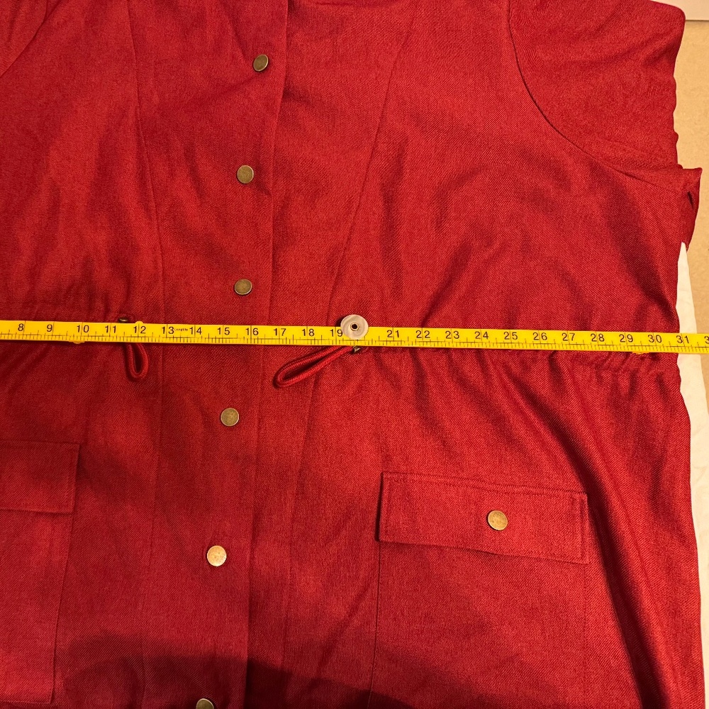 Bloomchic Barn Coat Shacket Utility Jacket Size U… - image 4